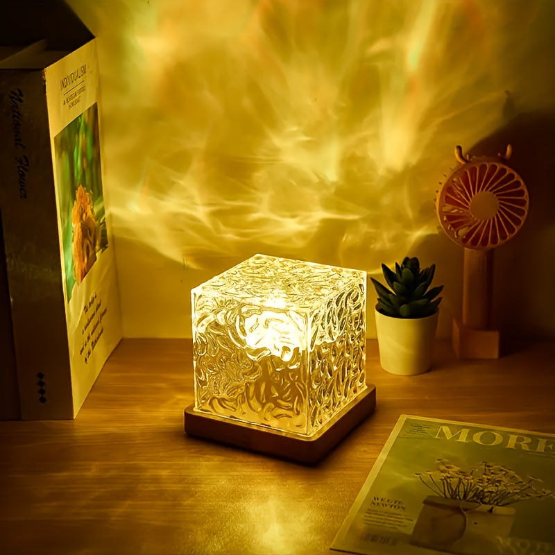 LumiGlow – Modern USB Nightlight with Touch Control