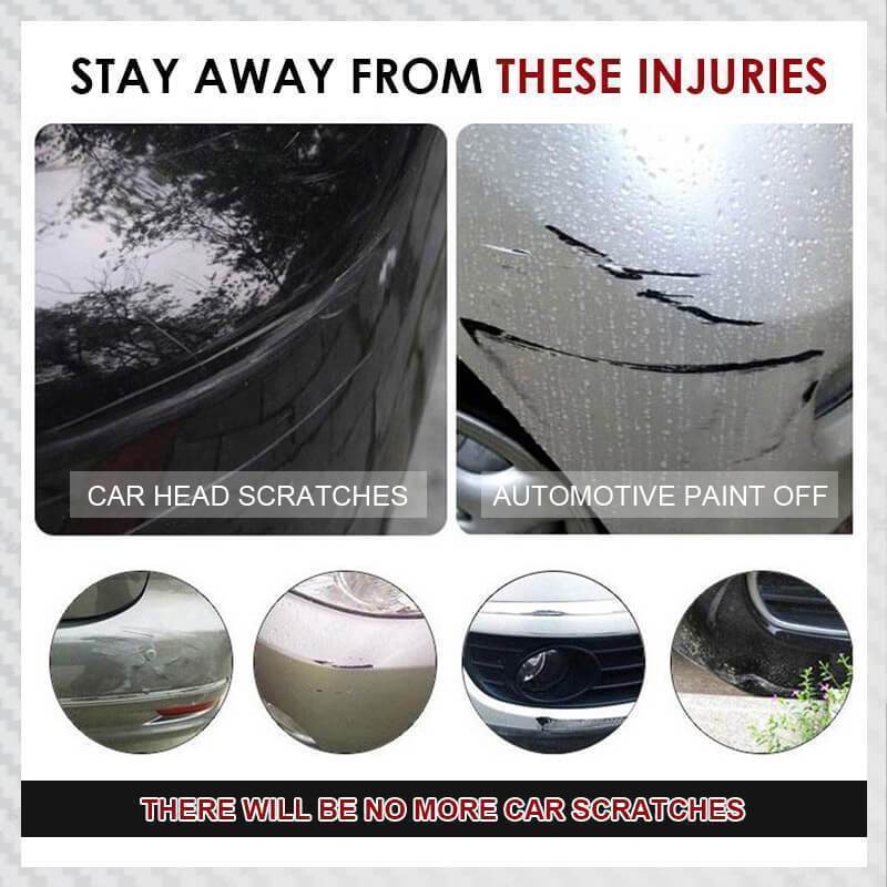 Scrape-resistant car protection bar