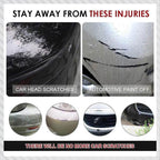 Scrape-resistant car protection bar