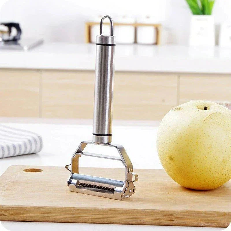 Ultra-sharp stainless steel multifunctional vegetable slicer & julienne cutter potato carrot grater