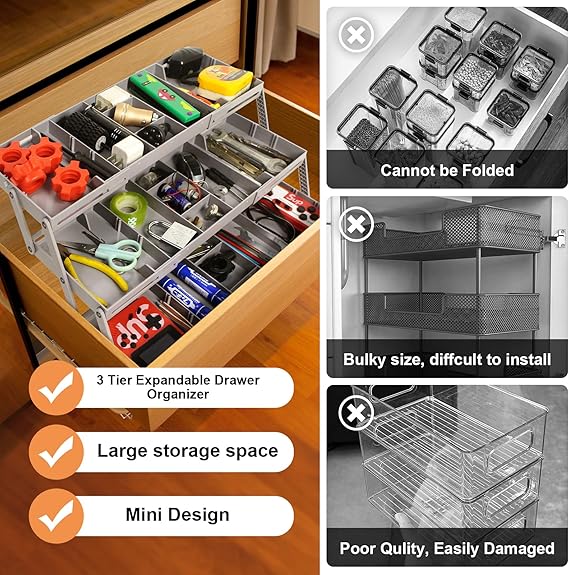 OrgaMaster Pro — Finally sparkling clean order and maximum space in seconds!