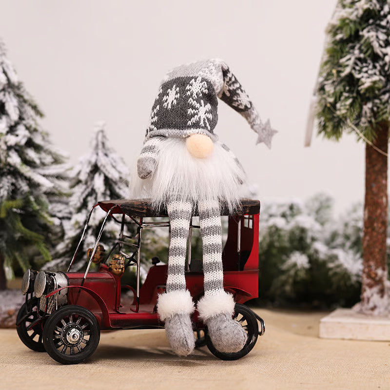 Christmas Elf with LED Light | Handmade Decoration Figure | Nordic Design