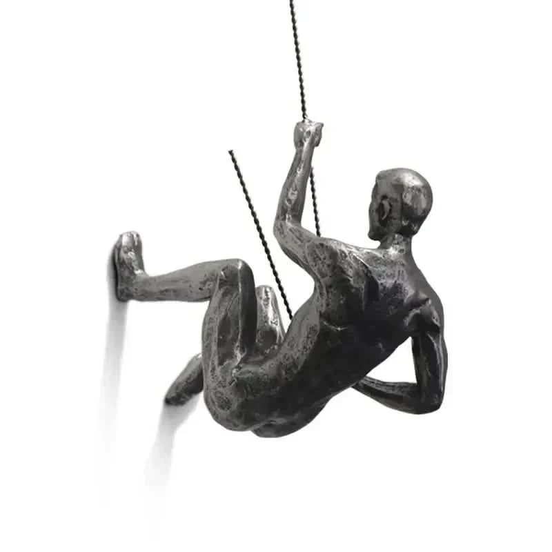 Climbing Man Wall Art Set of 3