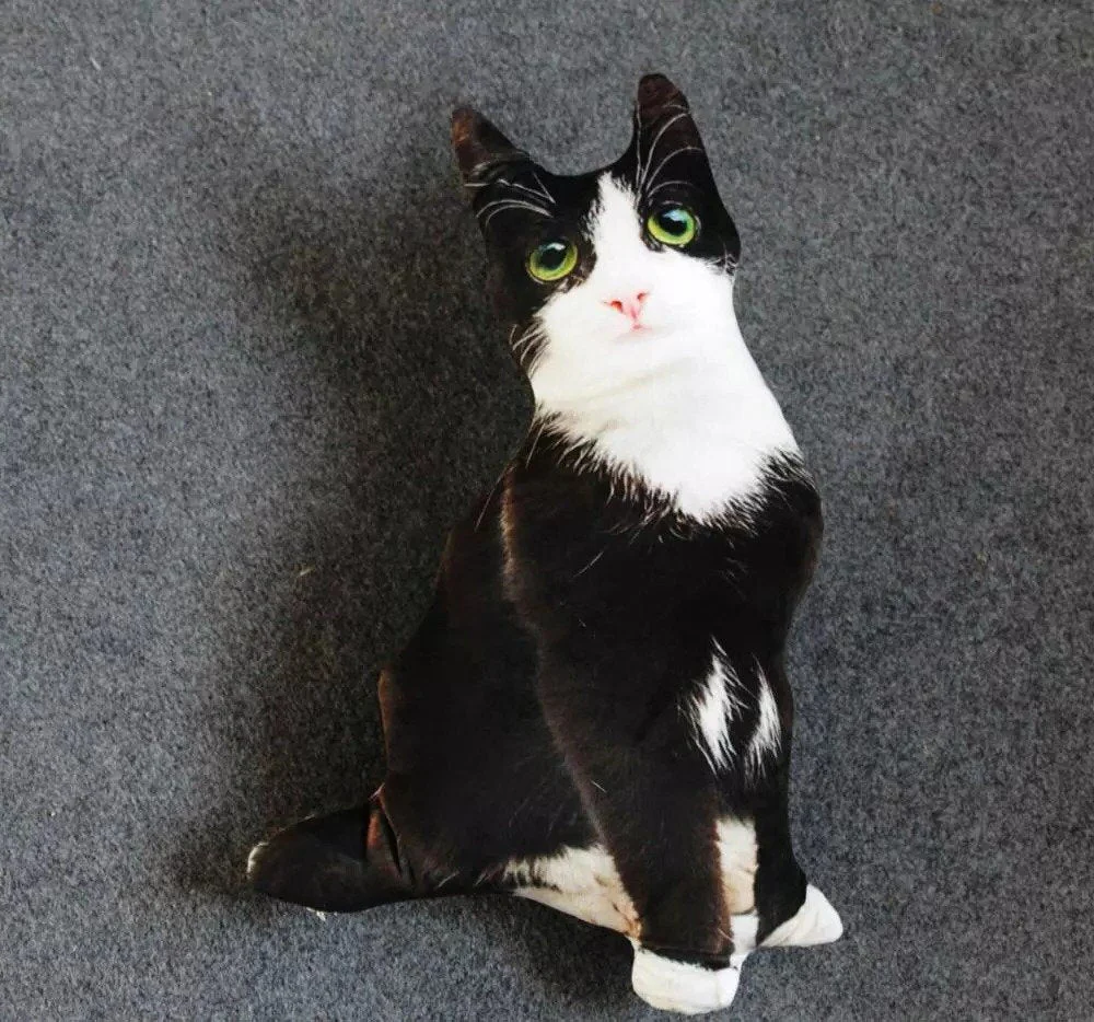 Realistic Cat Cushion