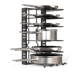 SpaceFlex Adjustable Pan Holder & Lid Holder | Organization & Flexibility in the Kitchen