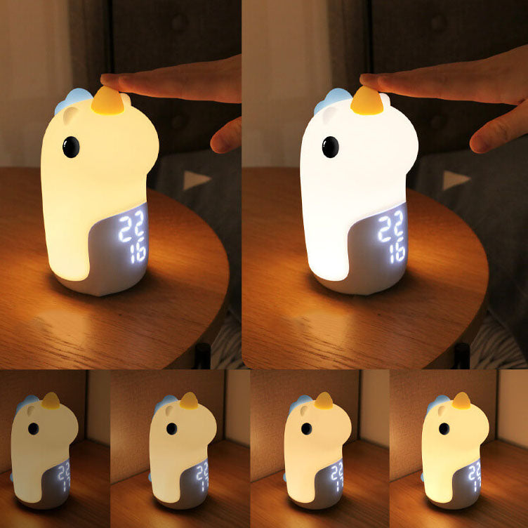 Unilora DreamLight Alarm Clock | Unicorn Design | Timer & LED Night Light | Nursery Decor