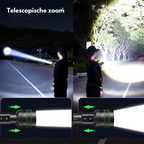 Extreme Bright and Zoomable LED Flashlight - PowerBeam