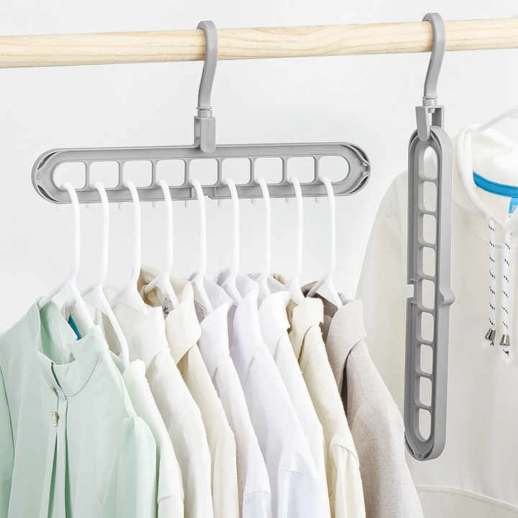 9 in 1 Wonder Hook Turbo — Finally order, space, and stress-free mornings in the wardrobe! (5 pieces)