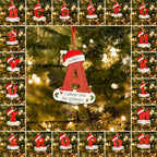 Personalized Christmas 24 Letters Ornaments