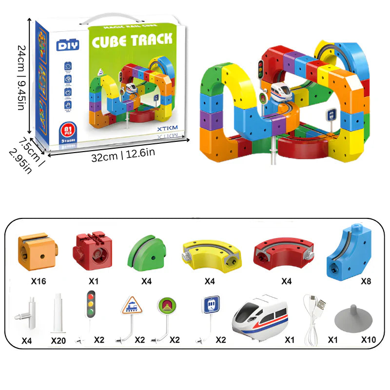 MagnoFun FlexiTrack — Becoming smarter while playing and discovering creativity without limits!