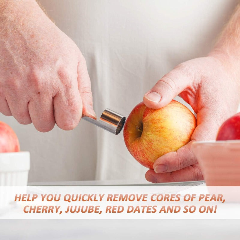 Stainless Fruit Corer Set