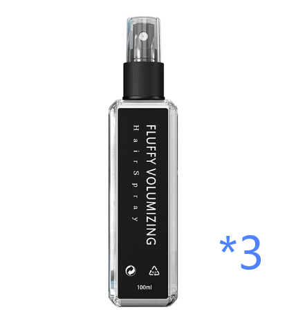 Hair thickening spray with natural plant proteins