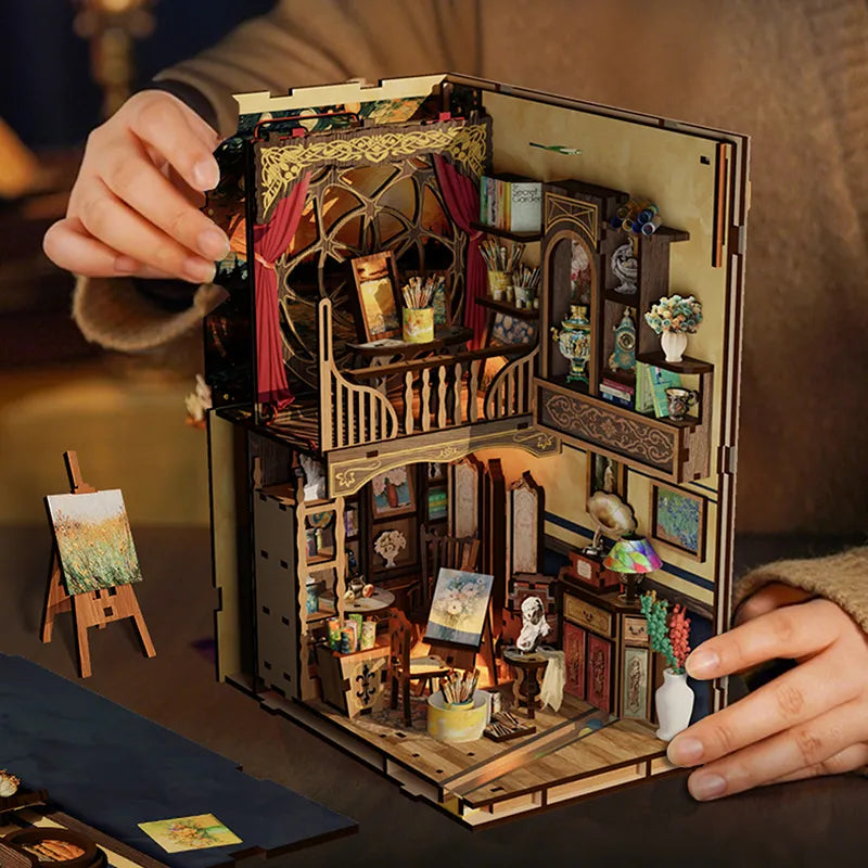 Whispers of Starlit Frames DIY Book Nook Kit