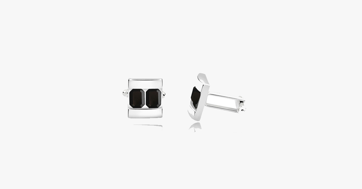 Two Platinum Cufflinks