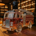Fire Truck Whiskey Bottle