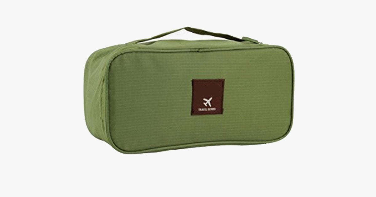Multi-Compartment Travel Organizer for Underwear - Store Your Intimates!