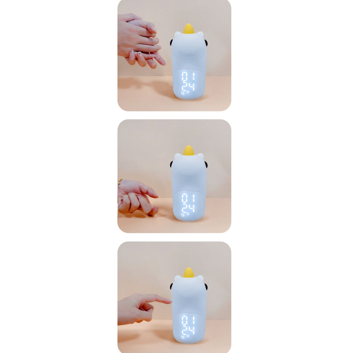 Unilora DreamLight Alarm Clock | Unicorn Design | Timer & LED Night Light | Nursery Decor