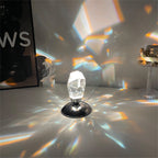 Crystal bedside lamp
