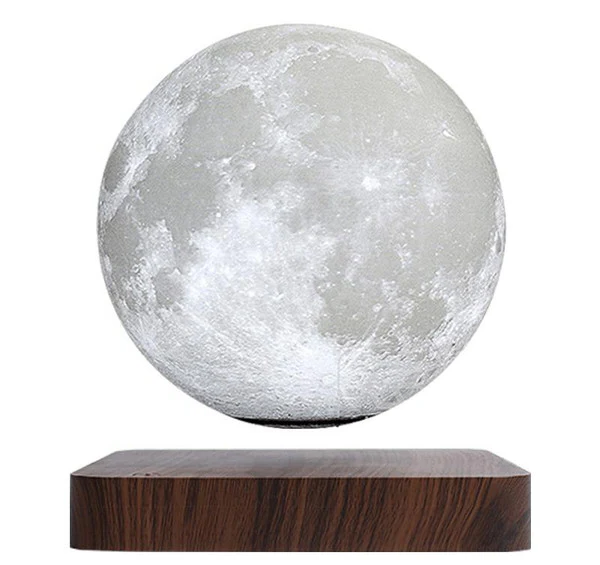 Magnetically Levitated Lunar Lamp