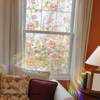 Elegant Floral Window Sticker