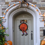 Halloween Witch Long Leg Wreath