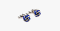 Knot Blue Cufflink – For the most graceful men
