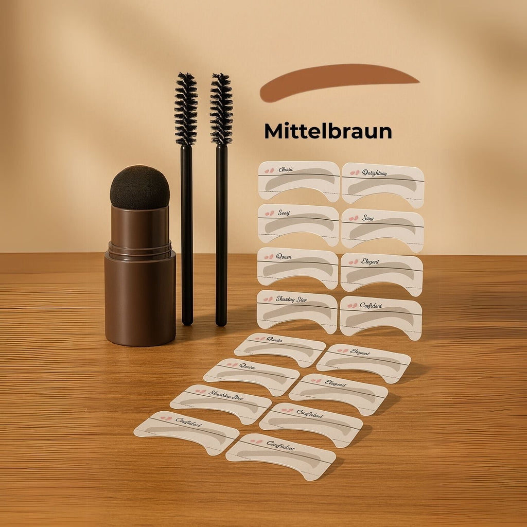 BrowStamp - Eyebrow Stamp Styling Set