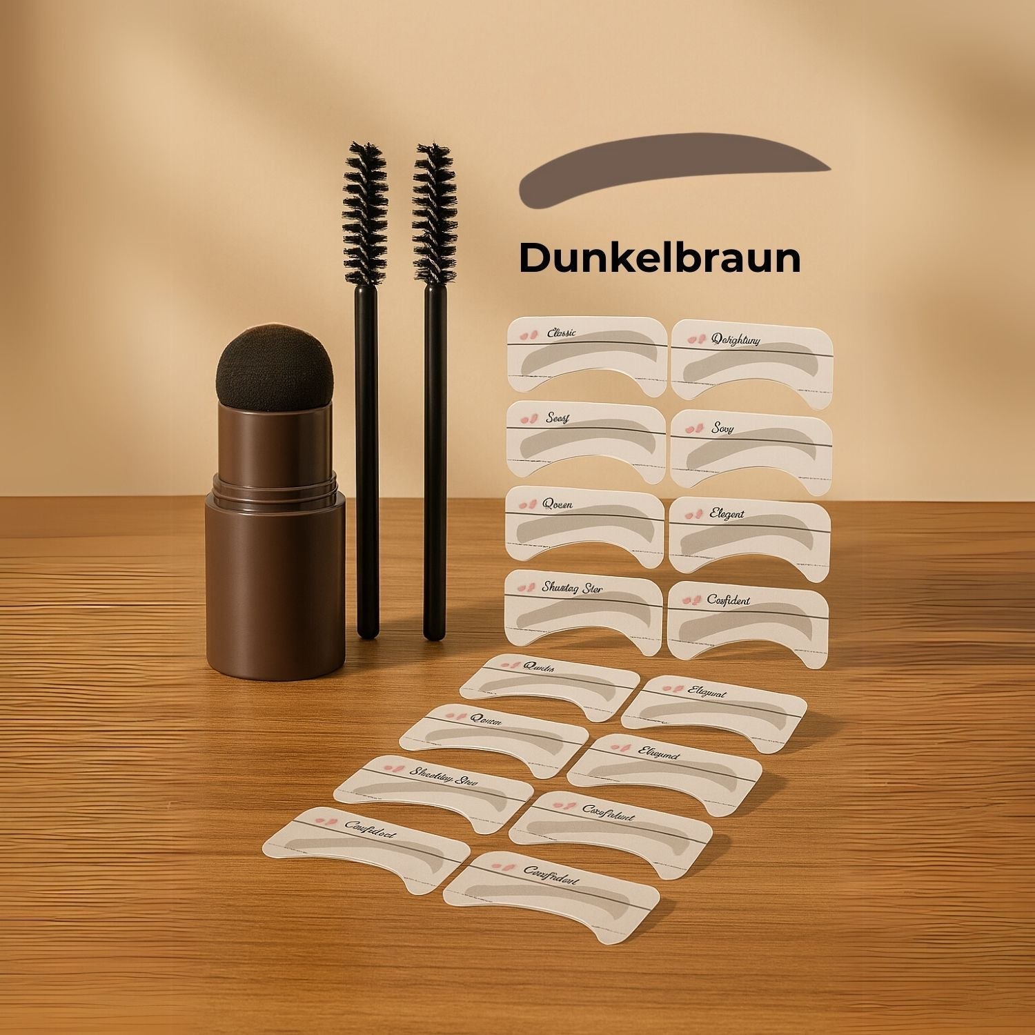 BrowStamp - Eyebrow Stamp Styling Set