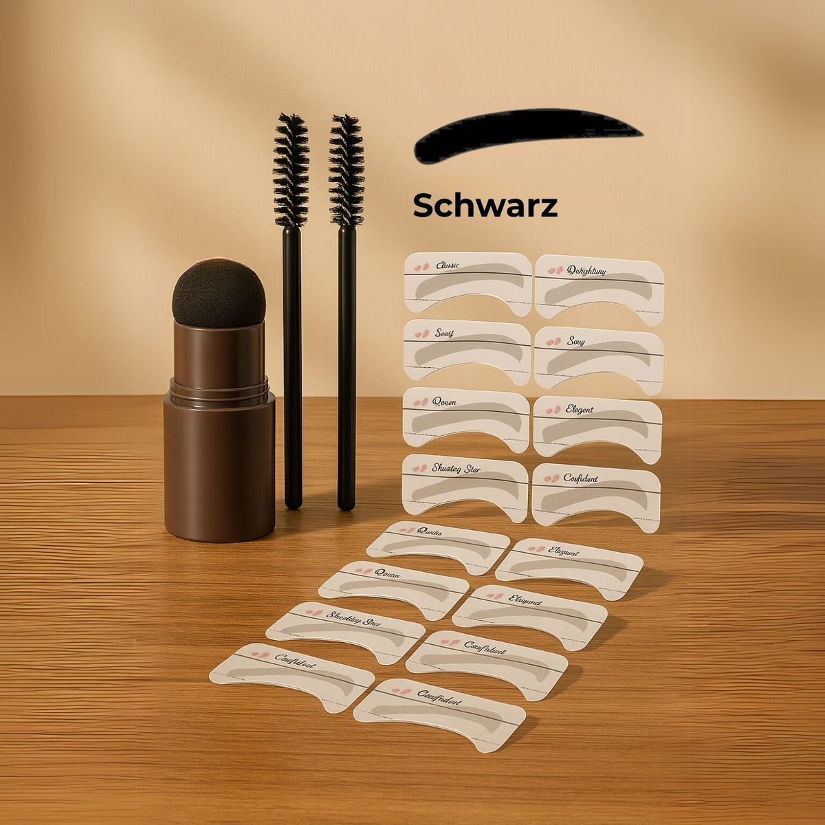 BrowStamp - Eyebrow Stamp Styling Set