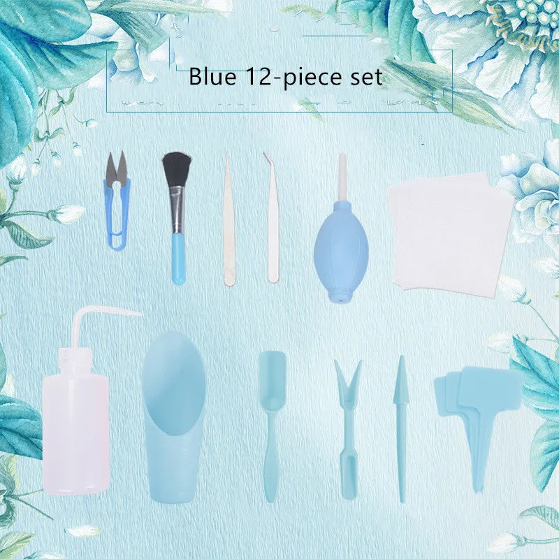 Combination set for succulent planting tools – Practical set for care and planting