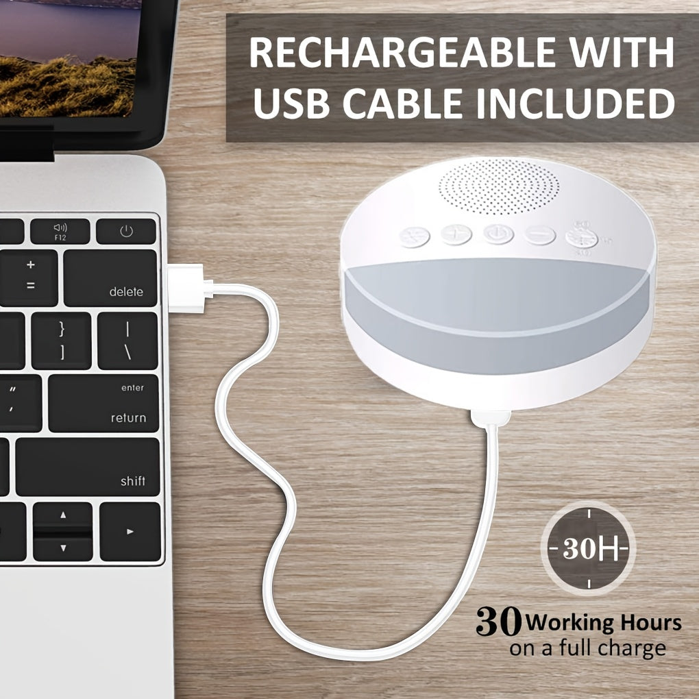 DreamWave White Noise Machine – Soothing Sound Therapy with Timer