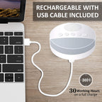 DreamWave White Noise Machine – Soothing Sound Therapy with Timer