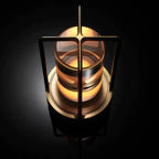 Wireless Lantern Lamp with Crystal Shade