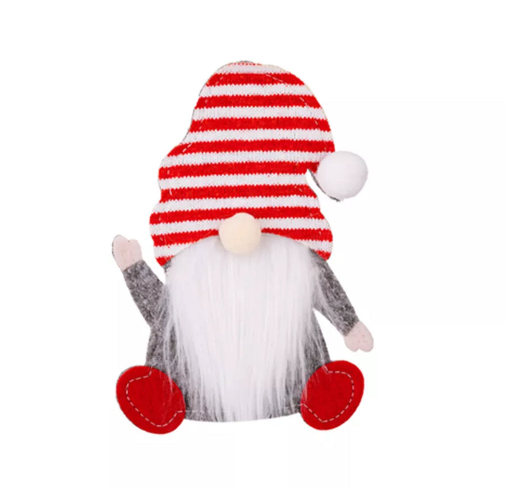 5pc Christmas Gonk Cutlery Holder
