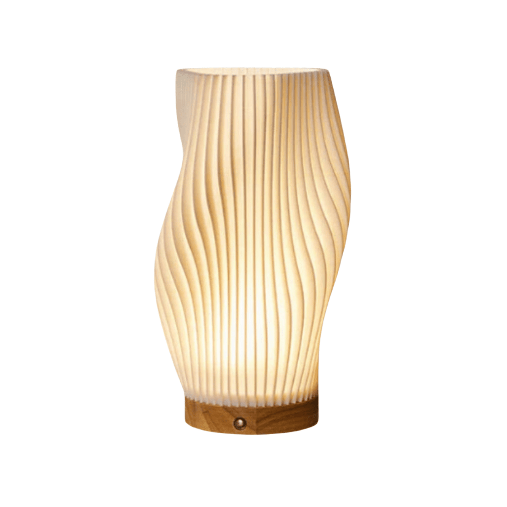 Designer LED table lamp with soft light for cozy interiors