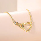 HeartBond Necklace – Timeless Jewelry of Connected Love