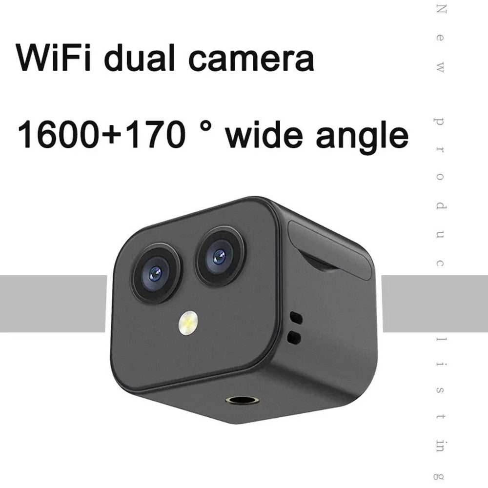 Wireless 4K Security Camera with 170° Wide Angle & Intercom