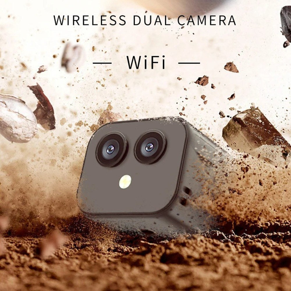 Wireless 4K Security Camera with 170° Wide Angle & Intercom