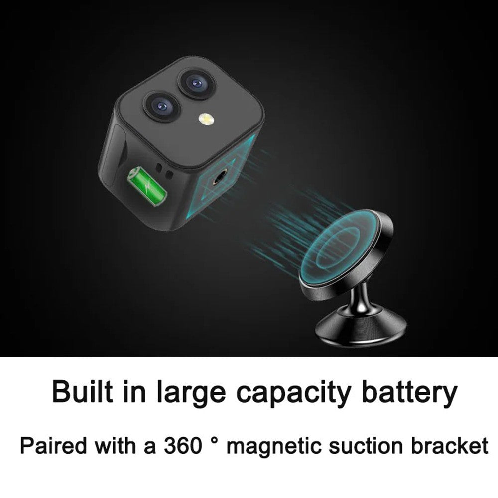 Wireless 4K Security Camera with 170° Wide Angle & Intercom