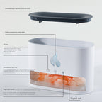 Crystal salt stone fire vaporizer
