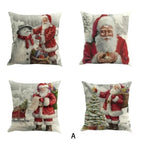 Christmas Pillow Covers- 4 Piece Set
