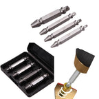 Damaged Stripped Screw Extractor 4Pcs/set Double Side Drill Bits