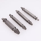 Damaged Stripped Screw Extractor 4Pcs/set Double Side Drill Bits