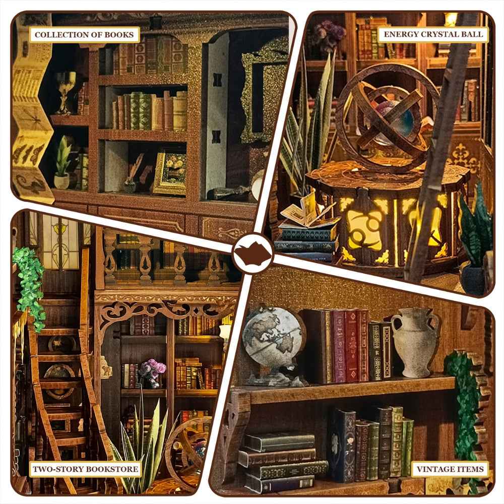 Myriad Books House DIY Book Nook Kit