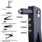 Manual double handle rivet machine