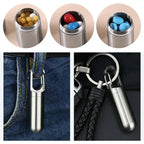 Portable Medication Box made of Stainless Steel