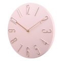 Stylish Wall Clock With Colorful Design
