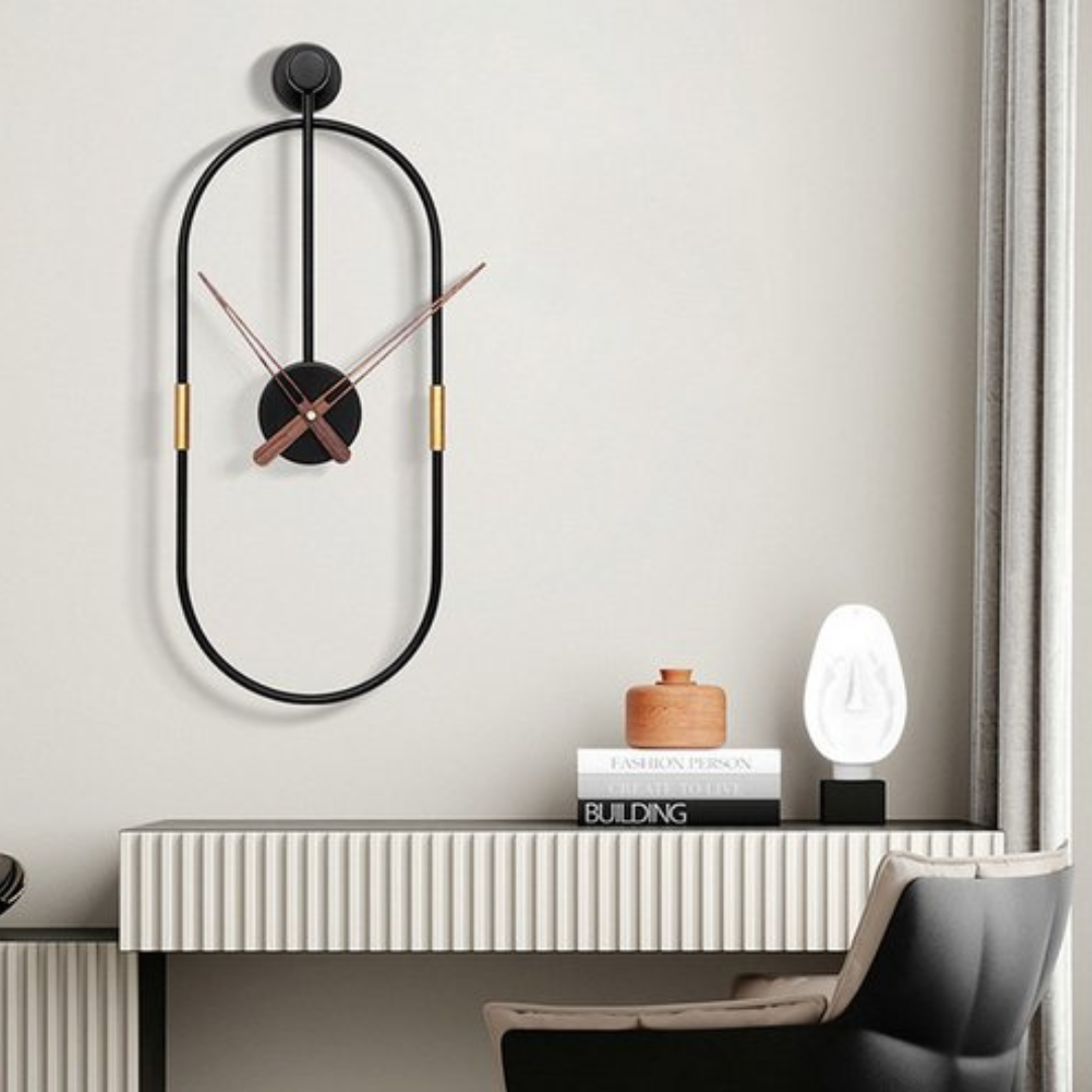 Large Wall Clock Quintessence of Minimalism