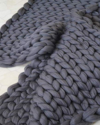 Knitted Asymmetrical Women's Sweater