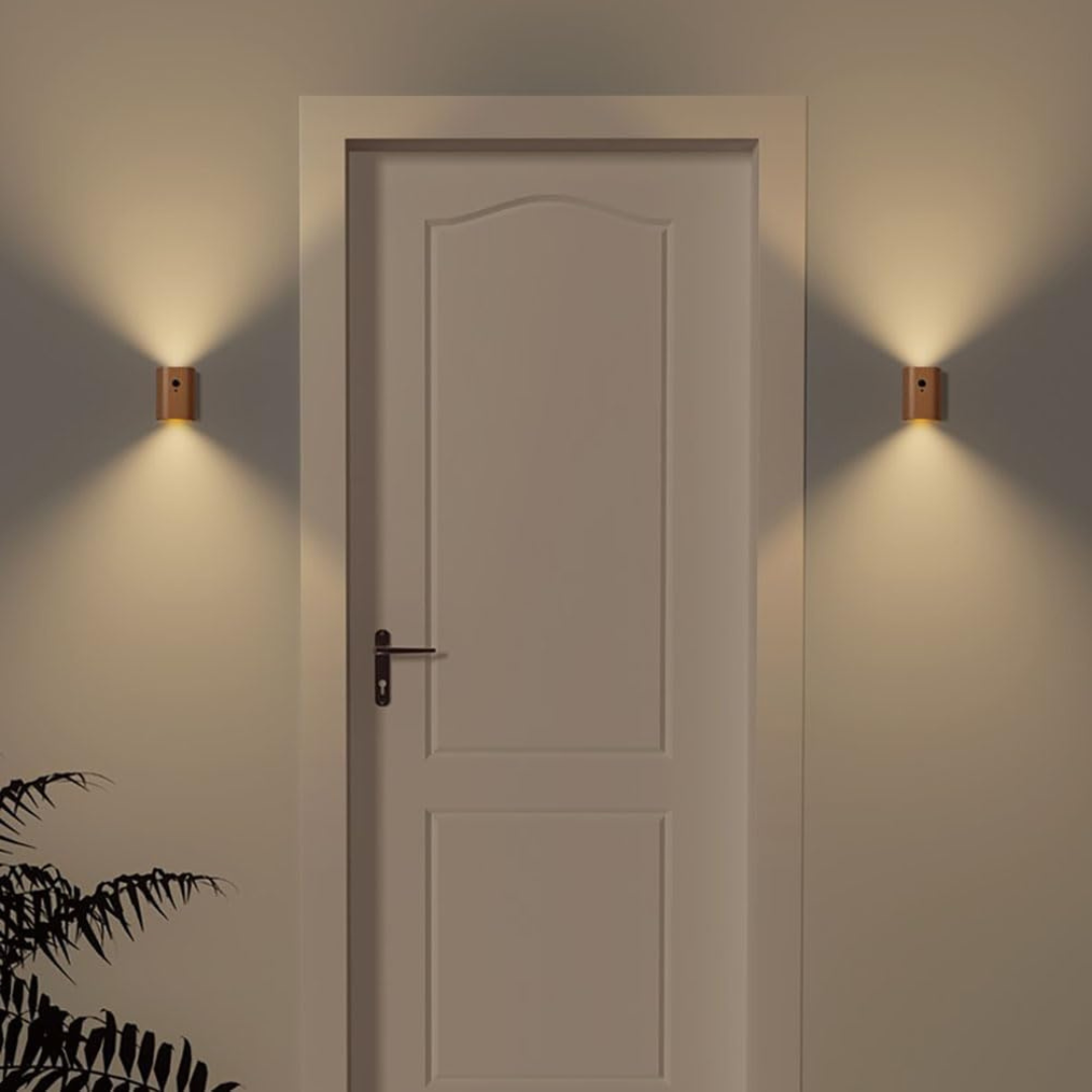 Rechargeable LED Wall Light with Motion Sensor – Warm White